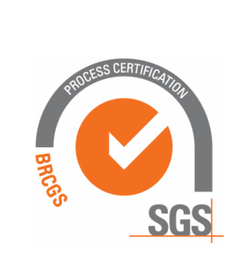 SGS BRCGS certified mark