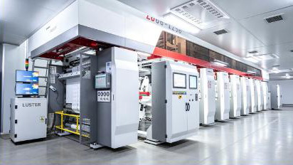6-colour gravure printing press
