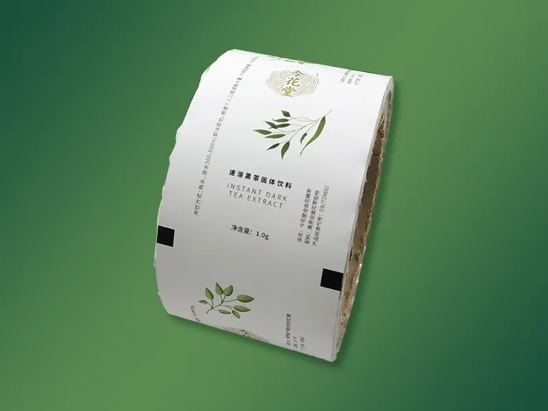 Packaging roll film for prepared Chinese herbal medicine pieces