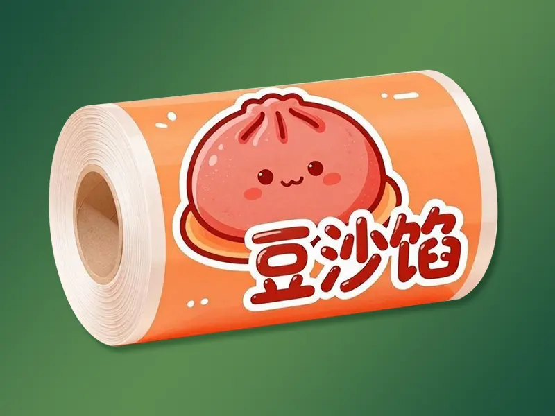 Red bean paste packaging film