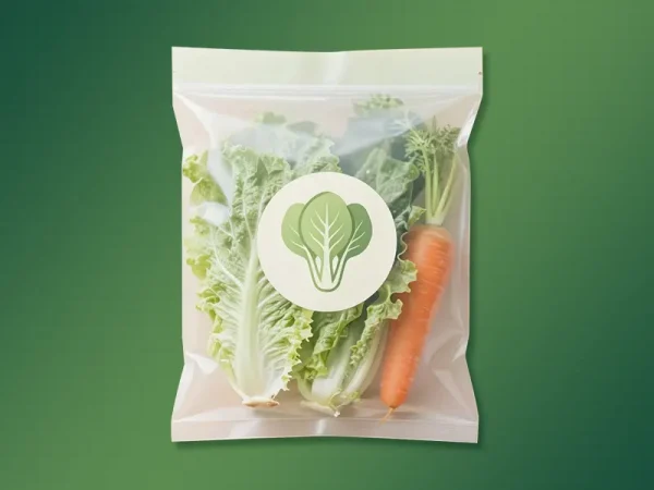Vegetable packaging film