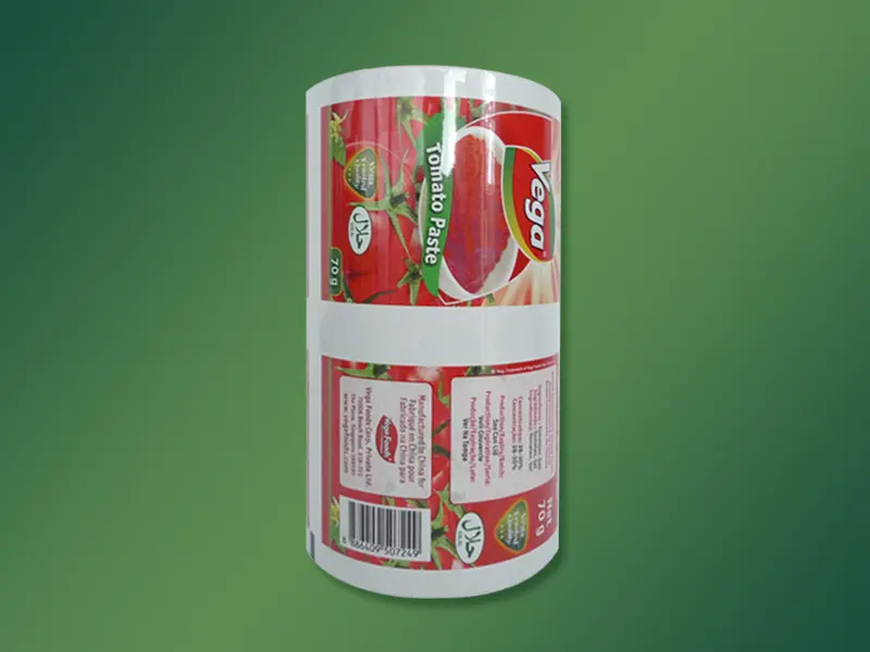 Aluminum-plastic composite film for ketchup