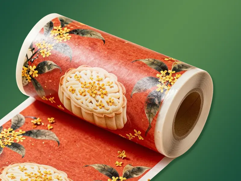 Pastry packaging film
