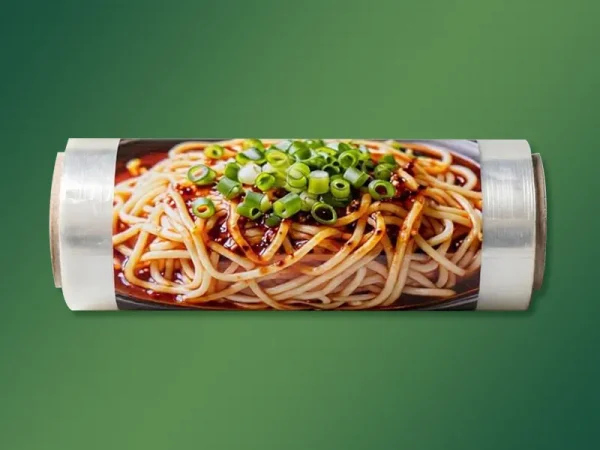 Composite film for cold noodle outer packaging