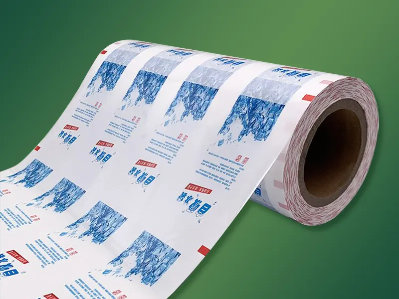 Roll film for liquid oral preparations