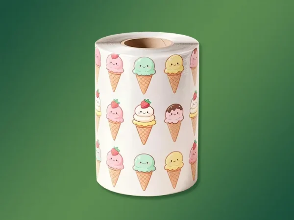 Ice cream packaging roll film