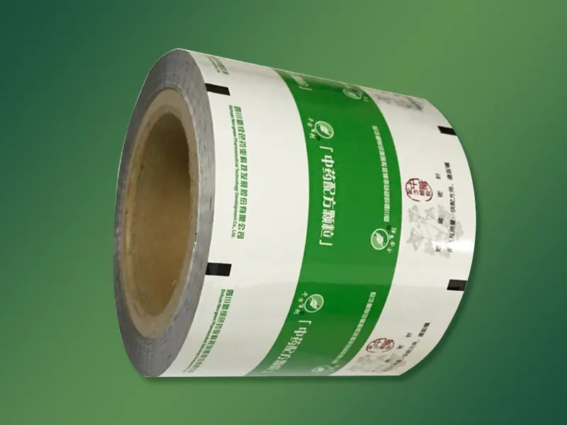 Roll film for TCM formula granules