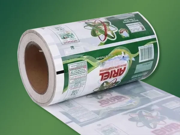 Laundry powder packaging film