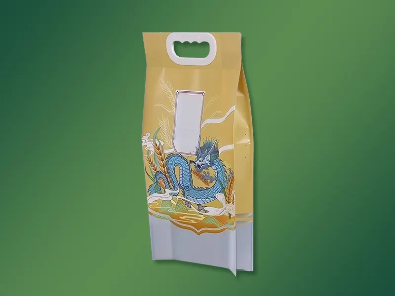 Four-sided sealing bag