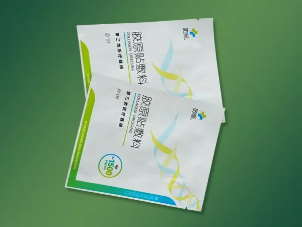 Collagen foil bag
