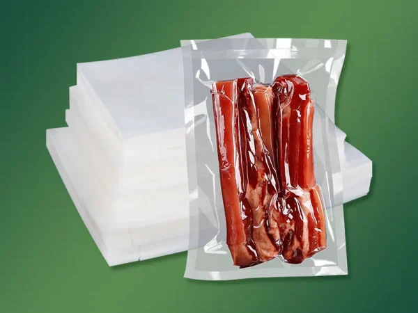 Transparent vacuum bag