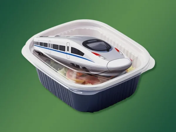 High-speed fast food box cover film