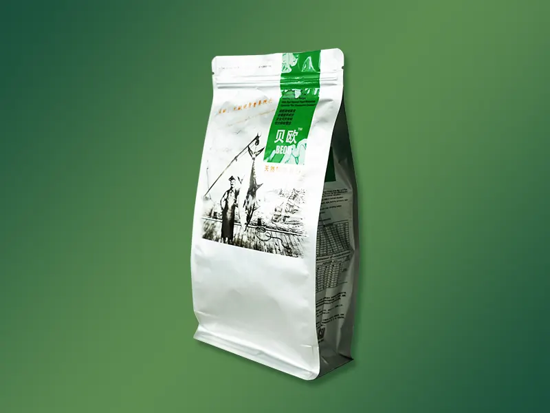 Veterinary drug packaging bag