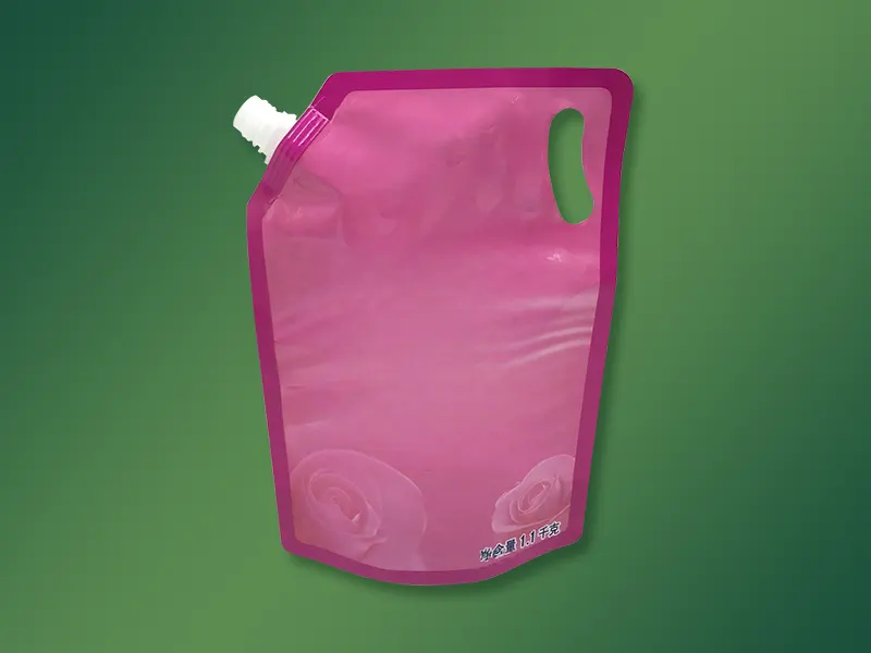 Disinfectant packaging bag