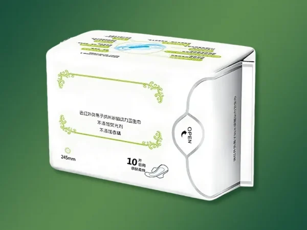 Sanitary napkin packaging bag