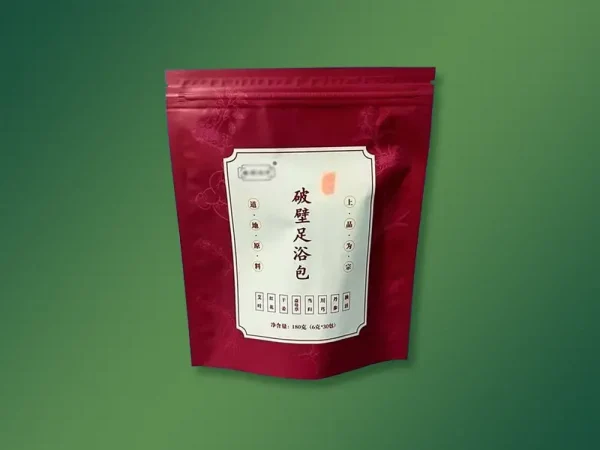Foot bath powder bag