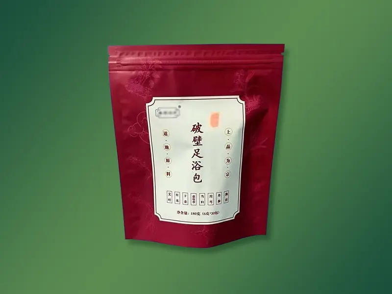 Foot bath powder bag